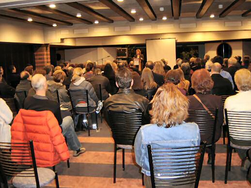 People attending the Christchurch meeting